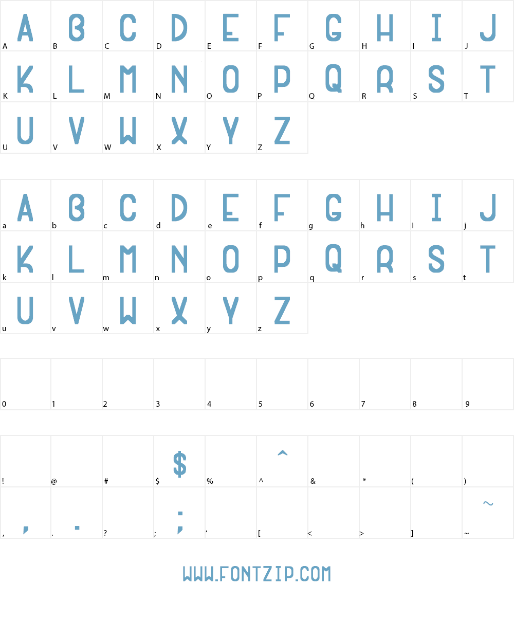 Extragna Rara St Font Character